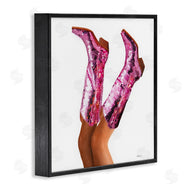 Amanda Greenwood | Pink Glam Cowgirl Boots