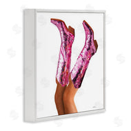 Amanda Greenwood | Pink Glam Cowgirl Boots