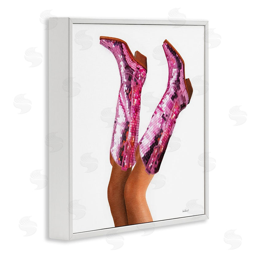 Amanda Greenwood | Pink Glam Cowgirl Boots