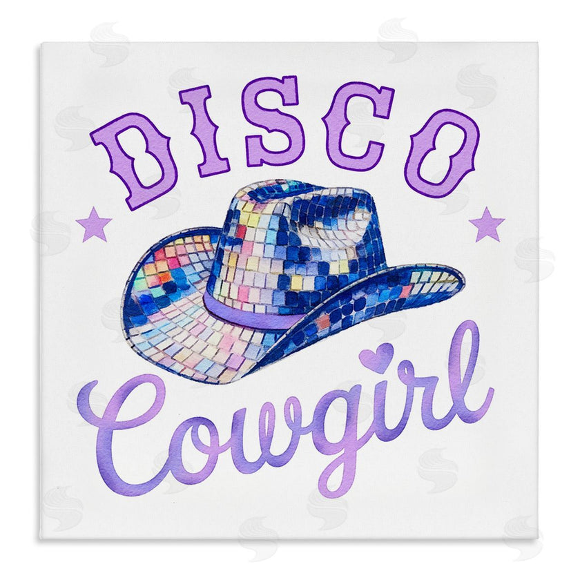 Amanda Greenwood | Purple Disco Cowgirl Hat