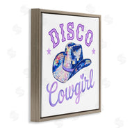 Amanda Greenwood | Purple Disco Cowgirl Hat