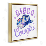 Amanda Greenwood | Purple Disco Cowgirl Hat
