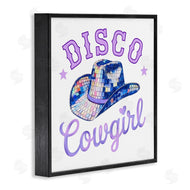Amanda Greenwood | Purple Disco Cowgirl Hat