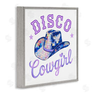 Amanda Greenwood | Purple Disco Cowgirl Hat