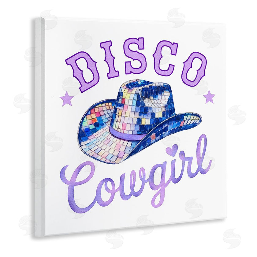 Amanda Greenwood | Purple Disco Cowgirl Hat