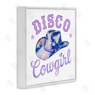 Amanda Greenwood | Purple Disco Cowgirl Hat