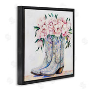 Amanda Greenwood | Rose Filled Cowgirl Boots