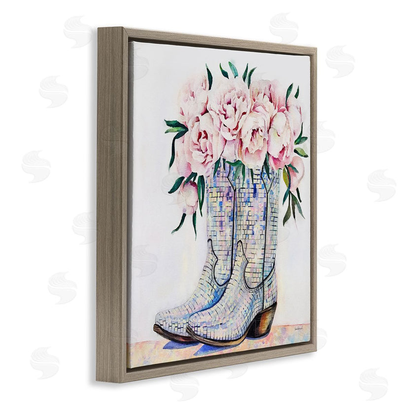 Amanda Greenwood | Rose Filled Cowgirl Boots