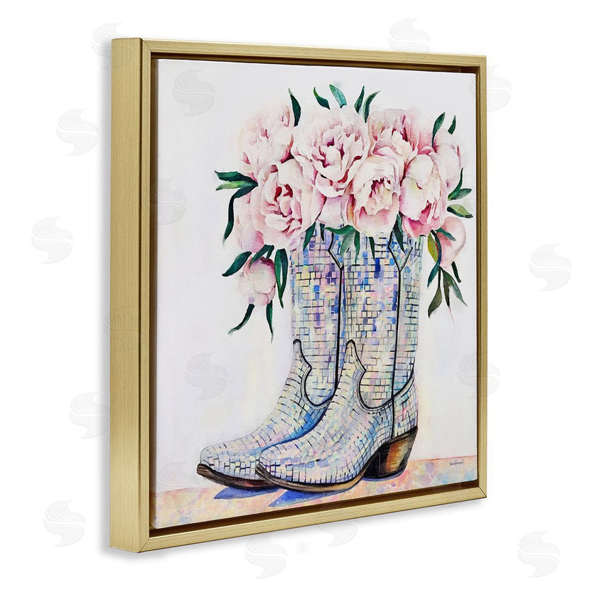 Amanda Greenwood | Rose Filled Cowgirl Boots