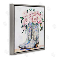 Amanda Greenwood | Rose Filled Cowgirl Boots