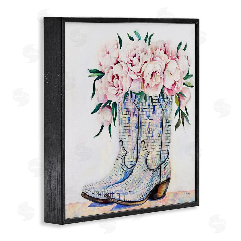 Amanda Greenwood | Rose Filled Cowgirl Boots