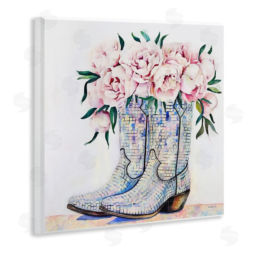 Amanda Greenwood | Rose Filled Cowgirl Boots