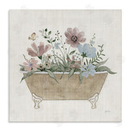 Janet Tava | Cottage Florals in Bathtub