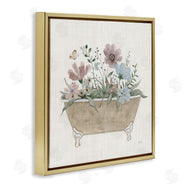 Janet Tava | Cottage Florals in Bathtub