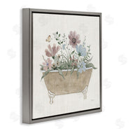 Janet Tava | Cottage Florals in Bathtub