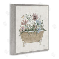 Janet Tava | Cottage Florals in Bathtub