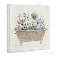 Janet Tava | Cottage Florals in Bathtub