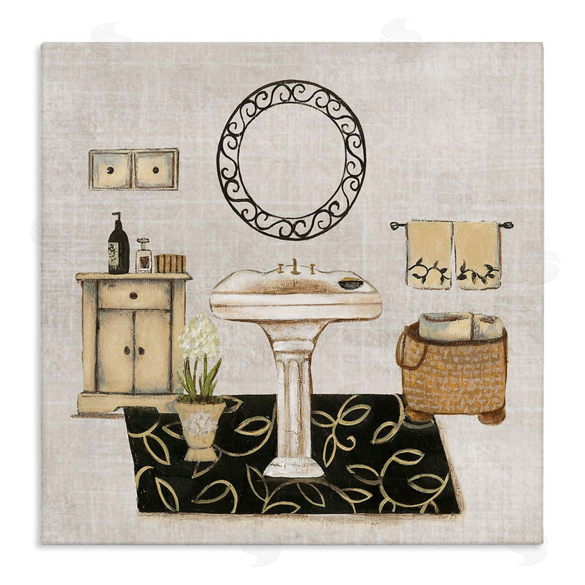 Janet Tava | Vintage Luxurious Bathroom