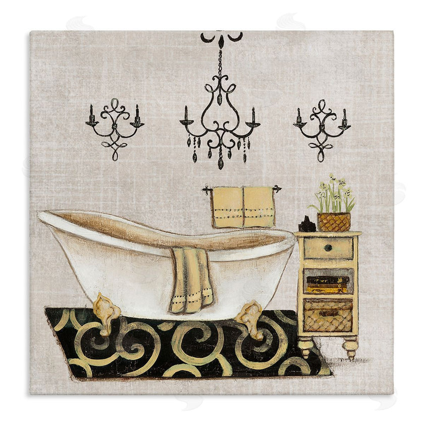 Janet Tava | Vintage Luxurious Bathroom Tub