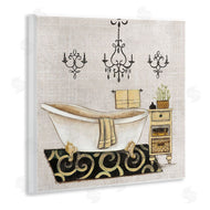 Janet Tava | Vintage Luxurious Bathroom Tub