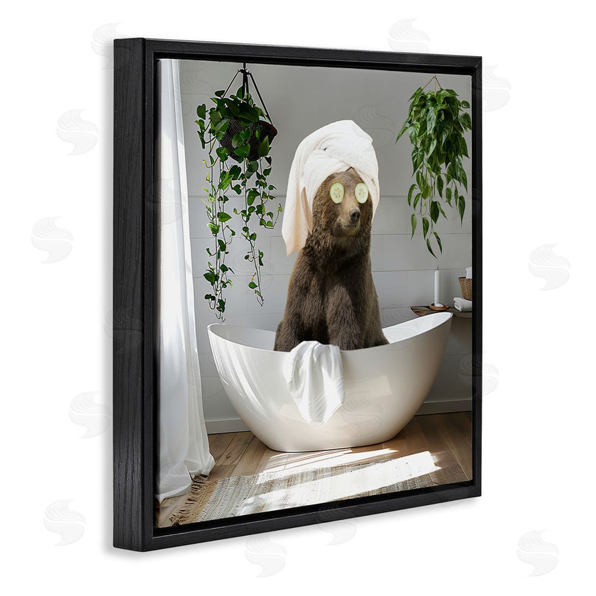 CAD Designs | Bear in Refreshing Spa Bath