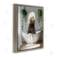 CAD Designs | Bear in Refreshing Spa Bath