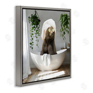 CAD Designs | Bear in Refreshing Spa Bath