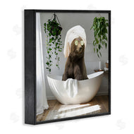 CAD Designs | Bear in Refreshing Spa Bath