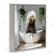 CAD Designs | Bear in Refreshing Spa Bath