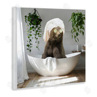 CAD Designs | Bear in Refreshing Spa Bath