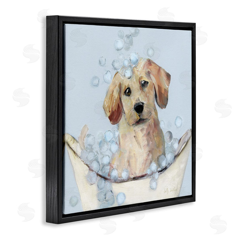 Sally Swatland | Bubble Bath Lab Puppy