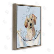 Sally Swatland | Bubble Bath Lab Puppy