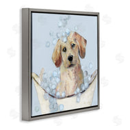 Sally Swatland | Bubble Bath Lab Puppy
