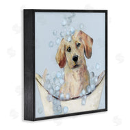 Sally Swatland | Bubble Bath Lab Puppy