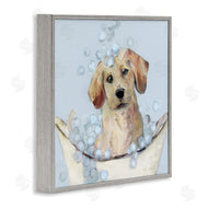 Sally Swatland | Bubble Bath Lab Puppy