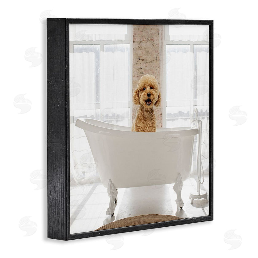 CAD Designs | Happy Puppy in Bathtub