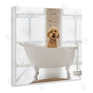 CAD Designs | Happy Puppy in Bathtub