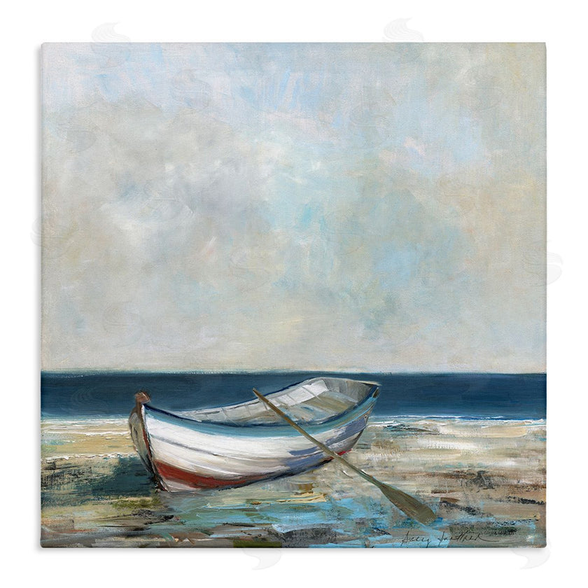 Sally Swatland | Boat & Oar on Shore