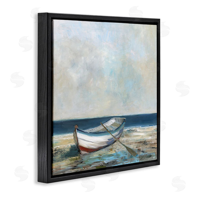 Sally Swatland | Boat & Oar on Shore