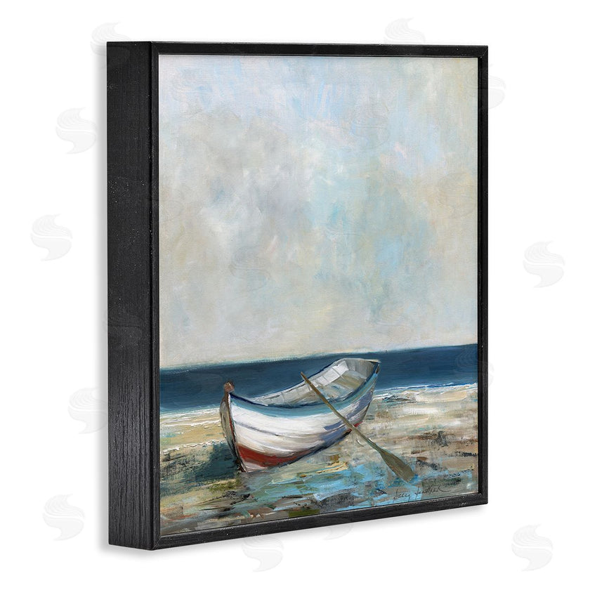 Sally Swatland | Boat & Oar on Shore