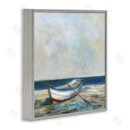 Sally Swatland | Boat & Oar on Shore
