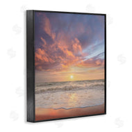 Mike Calascibetta | Sunlit Clouds over Beach