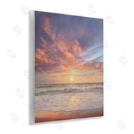 Mike Calascibetta | Sunlit Clouds over Beach