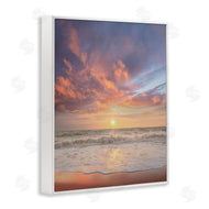 Mike Calascibetta | Sunlit Clouds over Beach