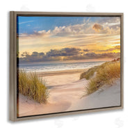 Mike Calascibetta | Serene Beach Between Dunes