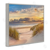 Mike Calascibetta | Serene Beach Between Dunes