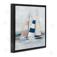Sally Swatland | Striped Sailboat Duo