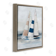 Sally Swatland | Striped Sailboat Duo