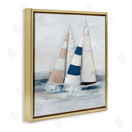 Sally Swatland | Striped Sailboat Duo