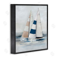 Sally Swatland | Striped Sailboat Duo